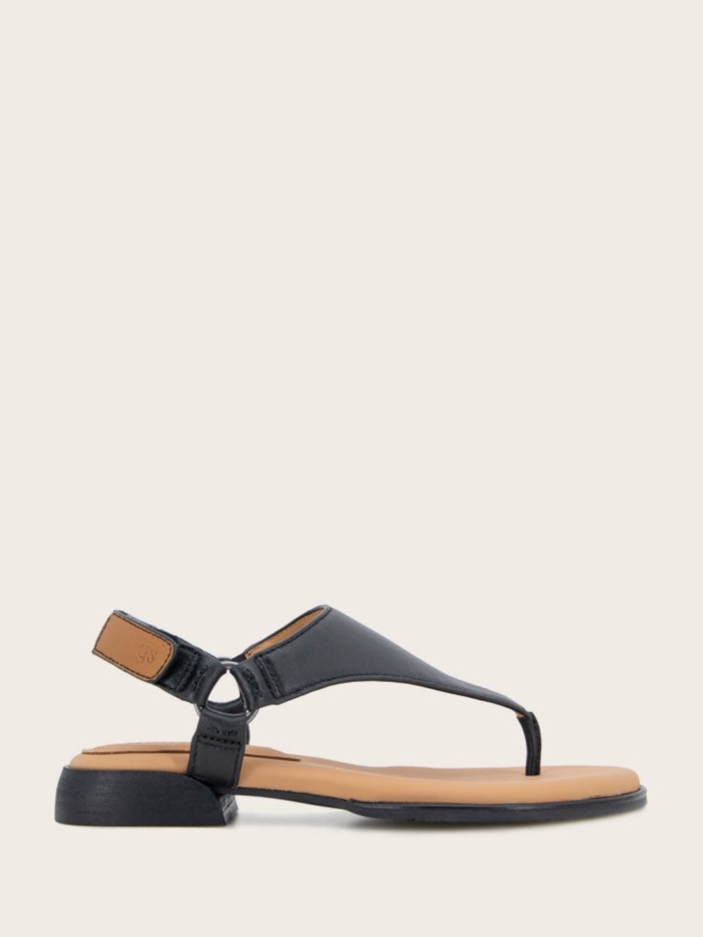 KENNETH COLE Gentle Soul Holly Leather Ankle Strap Thong Size 8 (EU 39)